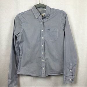 A & F Medium Oxford button down shirt 💋Final Sale